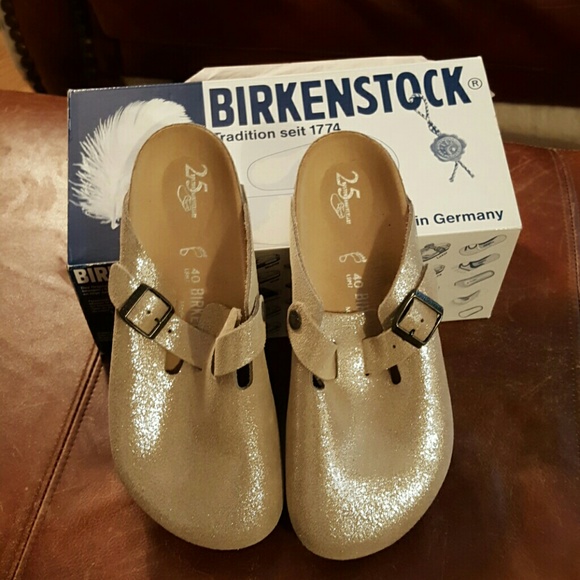 Birkenstock, NIB, gorgeous Boston 25th anniversary
