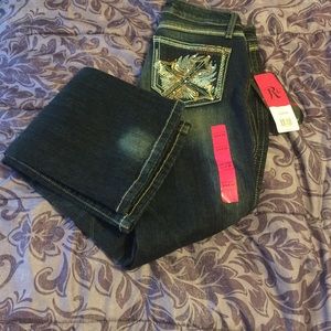 NWT 3/4 Rock47 Jeans