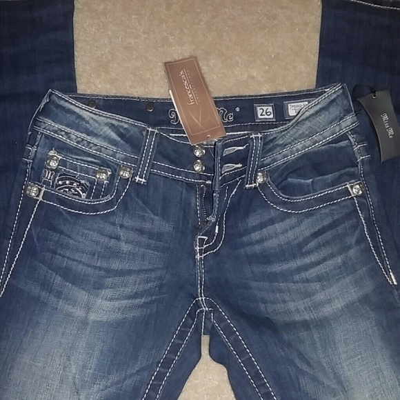Brand New With Tags Miss Me Jeans Size 26