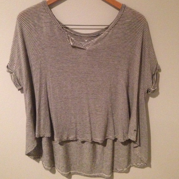 American Eagle Outfitters striped tee