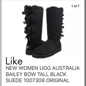 UGG's TallBailey Bow Boots
