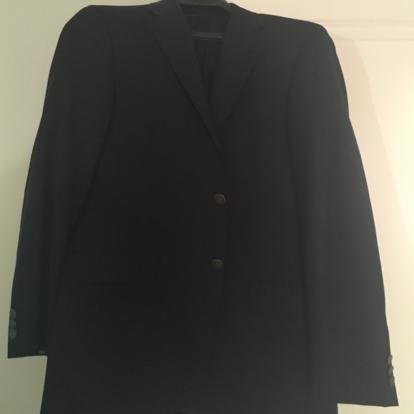 Navy blazer- wool