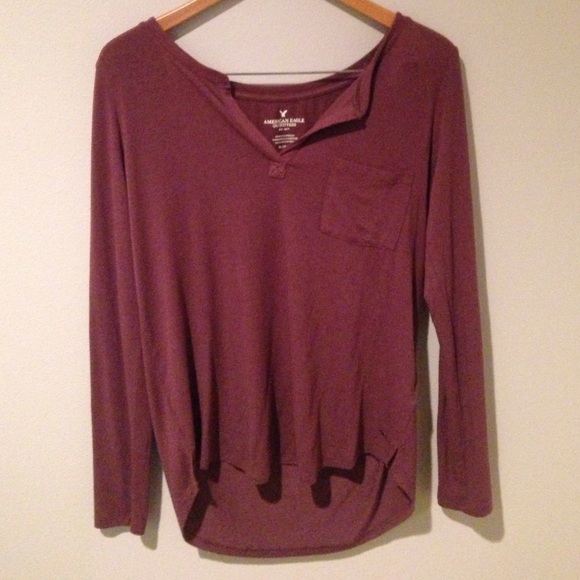 American Eagle Outfitters Henley Shirt