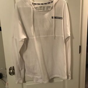 oversized vs pink hoodie