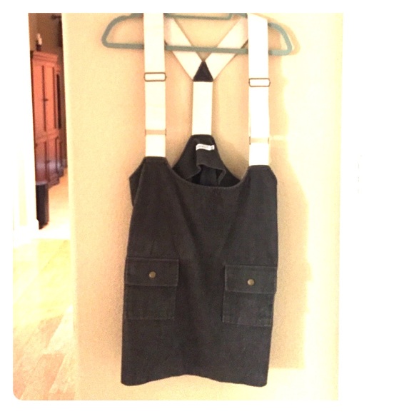 Urban Outfitters corduroy jumper overall dress