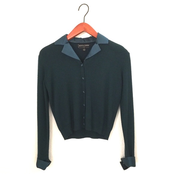 Kasper & Company Green Sweater