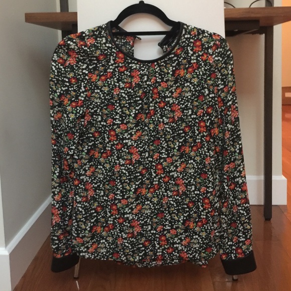 Zara Floral Blouse