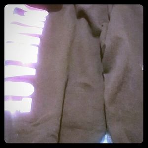 Sweatpants with pink elastic