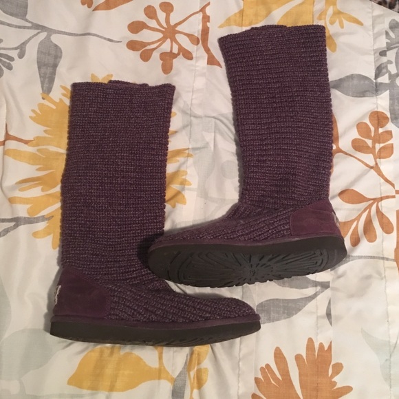 Knit ugg boots
