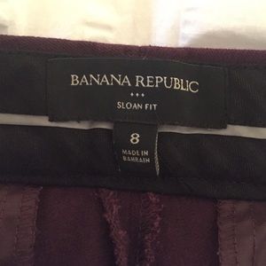 Banana Republic. Sloan Fit Pants. Size 8
