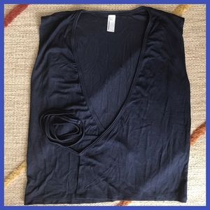 NWOT Sleeveless Julliard Wrap Top