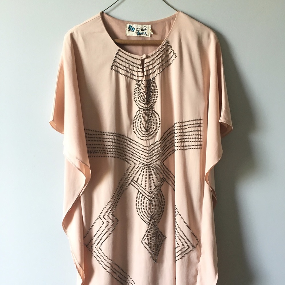 {beaded} dress