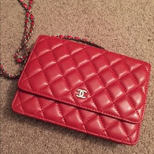 Red Quilted WOC