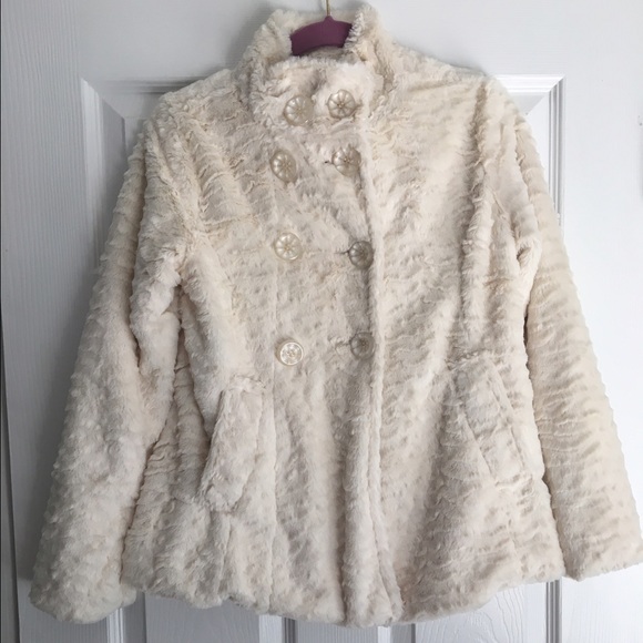 MeJane faux fur kids winter jacket