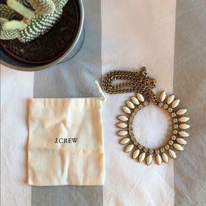 J. Crew Sunflower Necklace