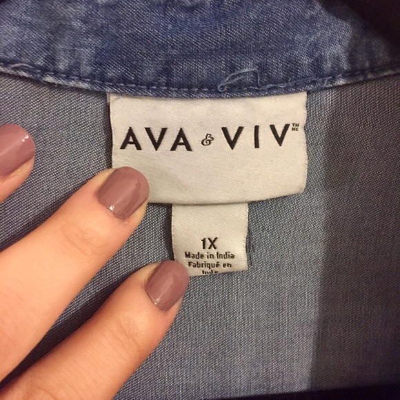 Denim Button-Down - Picture 3 of 3