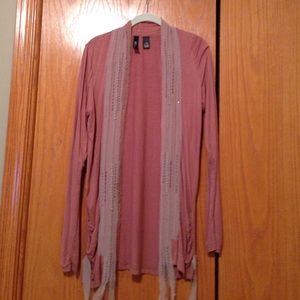 BKE Boutique open front cardigan