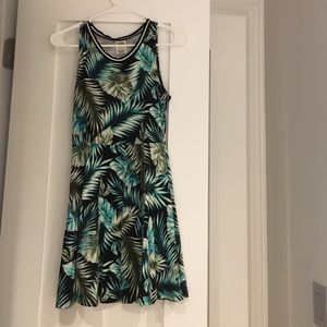 Pink by victoria secret palm tree dress