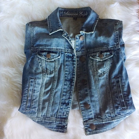 AEO Denim Jacket, Size S