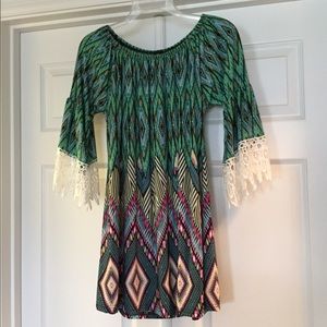 Win-Win Boho Style Tunic L-XL Half Sleeve