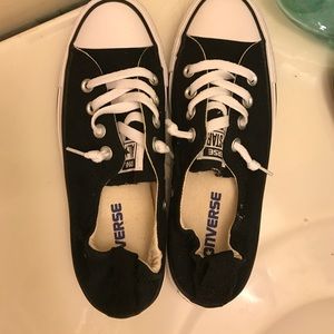 BNWT NEVER WORN BLACK CONVERSE