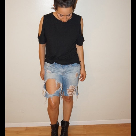 🔴SALE🔴 Black Leather Slouch Boot - Picture 4 of 4