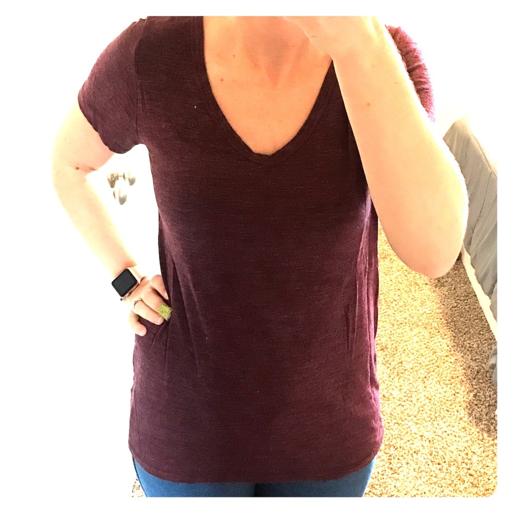 2 V neck shirts