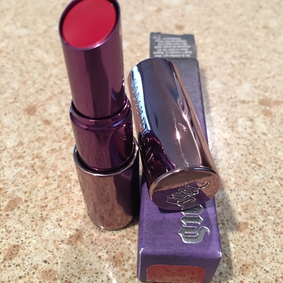 Urban Decay Revolution lipstick in F Bomb