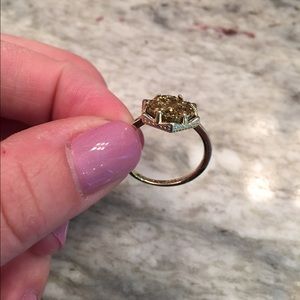 Kendra Scott Kylie Gold Druzy Ring