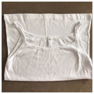 NWOT Baby Rib Spaghetti Tank Top