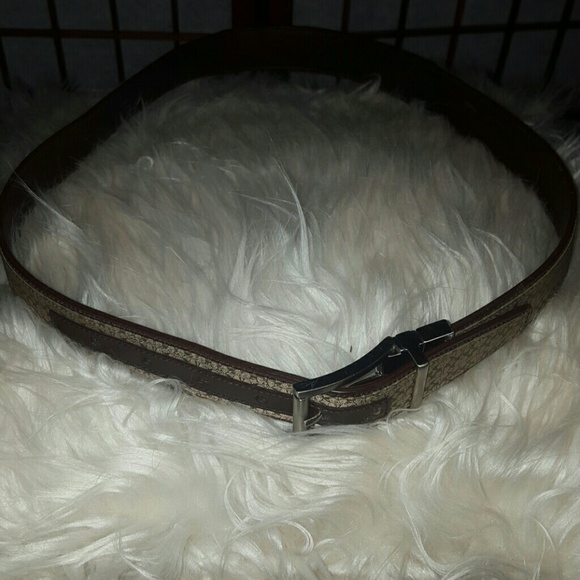 Coach reversable belt