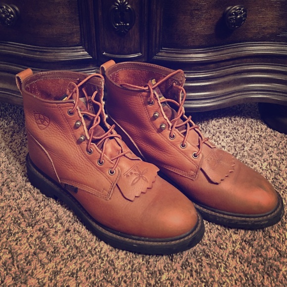 Women's Ariat Work Boots Size 9.5