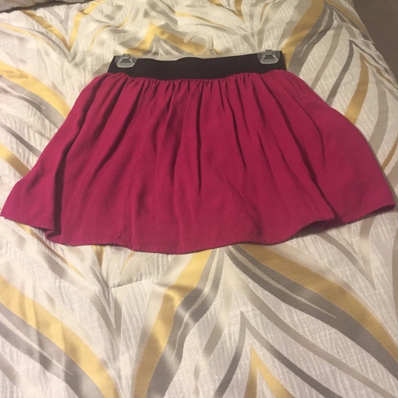 Forever 21 Dark Pink Skirt