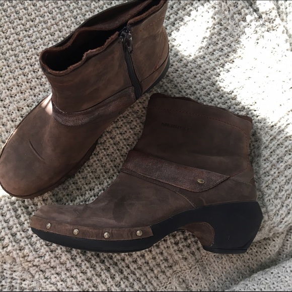 Merrell leather boots. - Picture 2 of 4