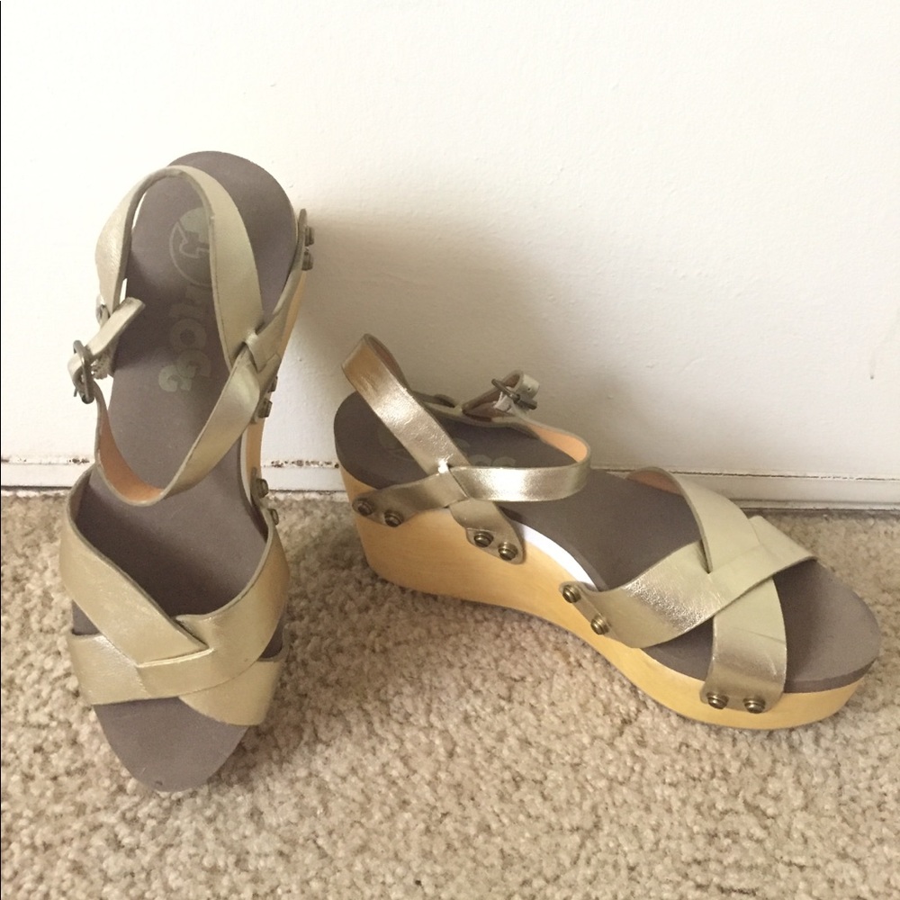Urban Outfitters Flogg Piper Wedge Sandals