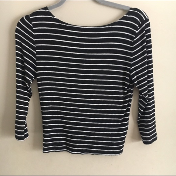 AE Striped Ribbed Top - Picture 2 of 3