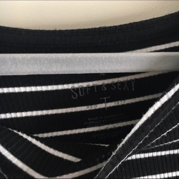 AE Striped Ribbed Top - Picture 3 of 3