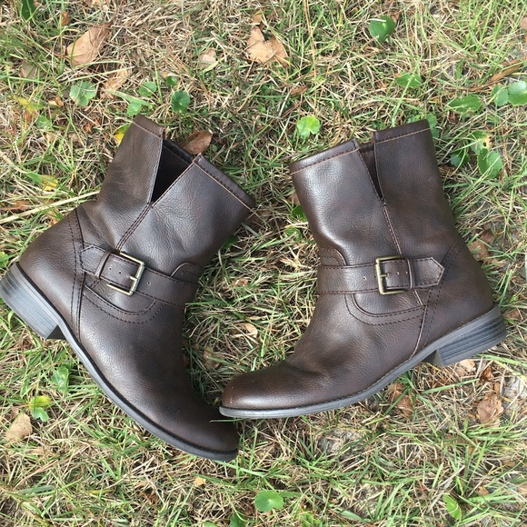 Brown Leather Boots
