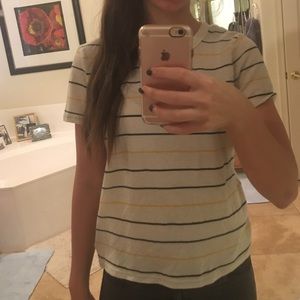 urban outfitters striped tee