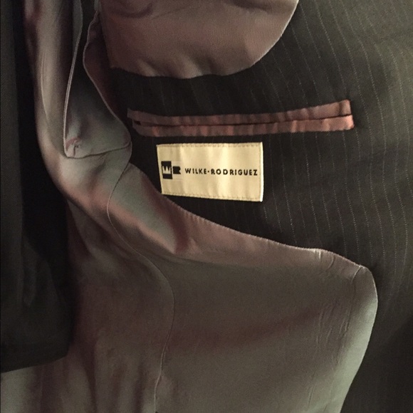 Mens Pinstripe Suit