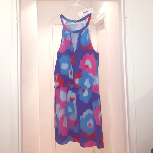 Adorable Silk floral Annie Griffin dress!