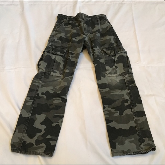 Camo cargo pants