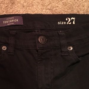 j crew toothpick skinny jeans