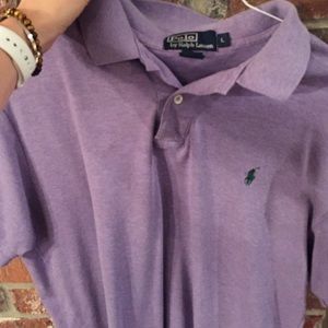Men's Lavender Polo