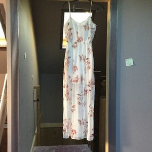 Cotton on flower print maxi dress