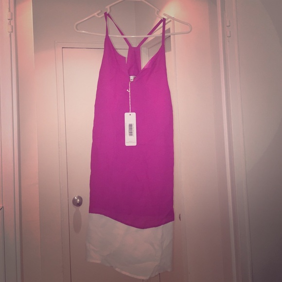 Pink and white silk Annie Griffin Dress!