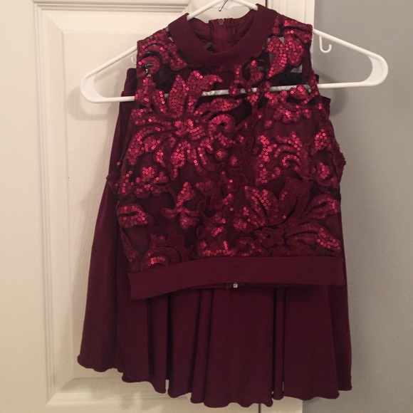 TWO PIECE FORMAL DRESS