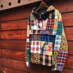 patchwork anorak