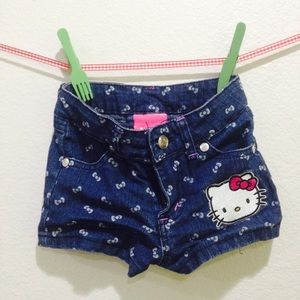 HELLO KITTY 4T girl jeans short