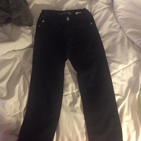 Black Armani jeans